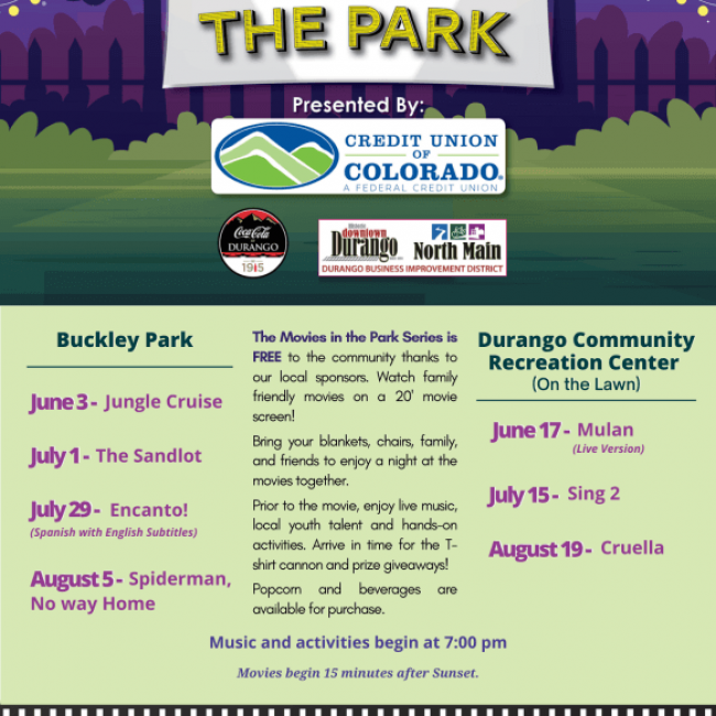 Movies in the Park Series